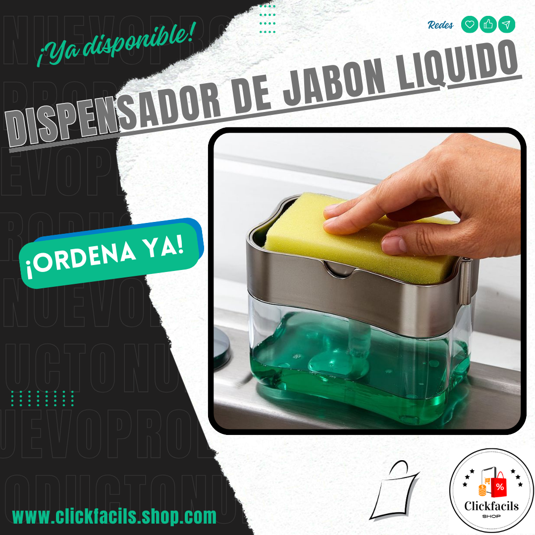 Dispensador de jabon liquido