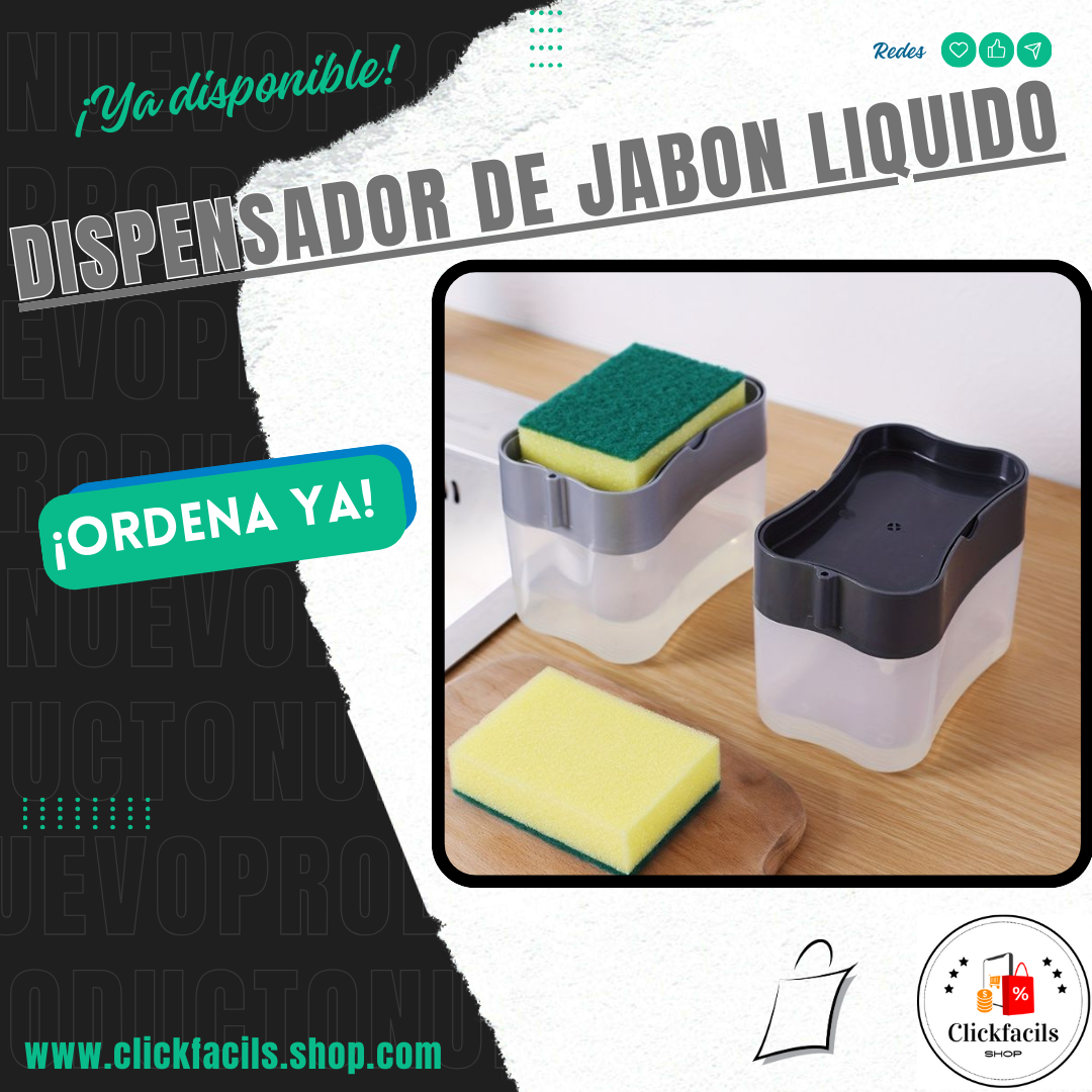 Dispensador de jabon liquido